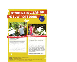 kinderateliers flyer
